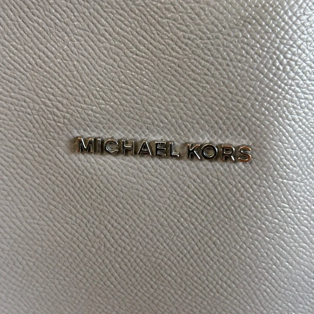 Michael Kors Houston Double Zip Crossgrain Leather Satchel